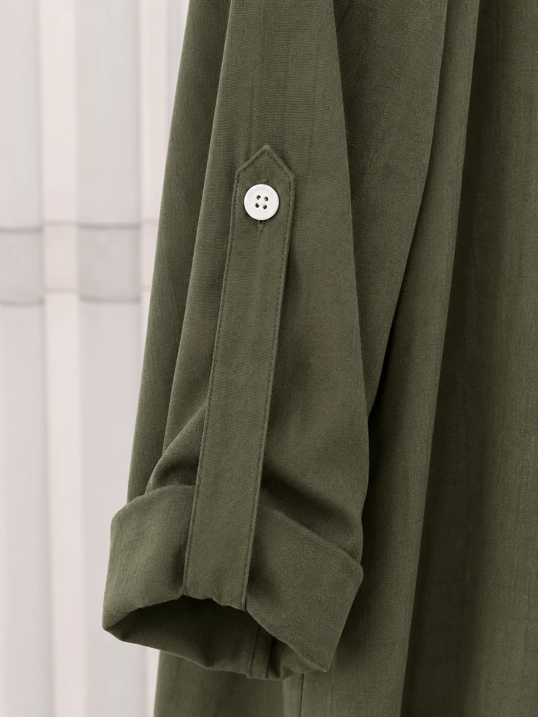 Çiçek Nakışlı Tesettür Kimono Pantolon Takım